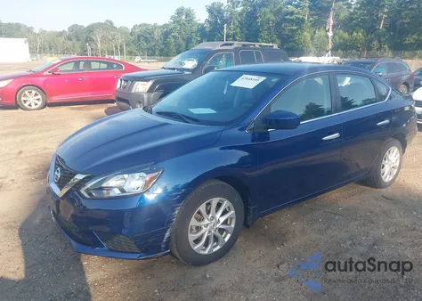 2018 Nissan Sentra S из США, поврежденный, VIN 3N1AB7AP3JY219077